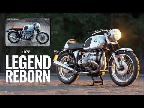 ASMR Motorcycle Restoration | Full Rebuild of a 1972 BMW R75/5 From Junkyard to Perfection