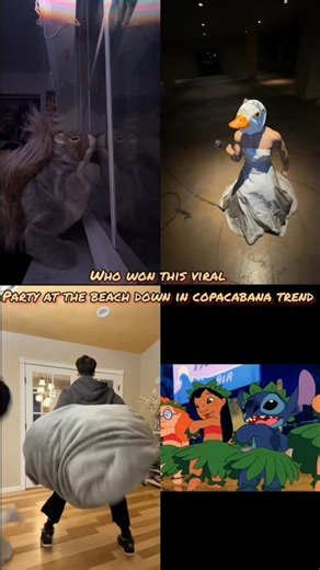 party at the beach down in copacabana ⛱️ | yoga dance trend #tiktok #dance #trend