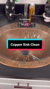 How to Clean Your Copper Sink with Lemon & Powder | Toni's Cleaning Co