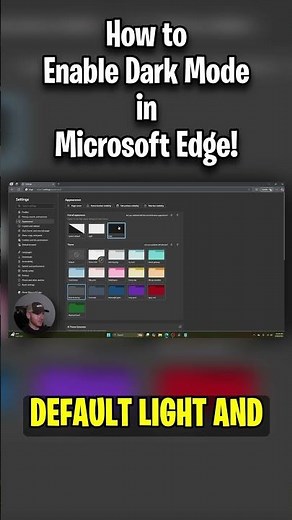 How to ENABLE Dark Mode in Microsoft Edge! | 2025