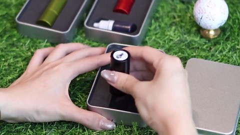 Custom Golf Ball Stamp Set | Personalized Metal Golfer Accessories | Gift for Dad - Etsy