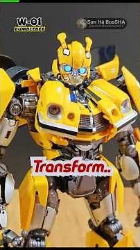 W-01 Bumblebee Transform!! Huangxiaozai (Toyboy W01) – 3rd Party Transformers Rise of the Beasts DLX