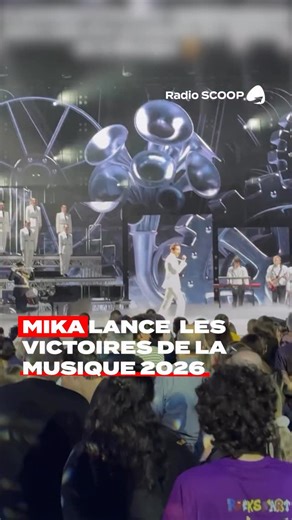 🎤 Le président de la 41e édition des Victoires de la Musique, Mika, lance cette soirée ! Vous êtes devant votre TV ? 📺 📹 : France TV . #RadioSCOOP #victoiresdelamusique #Mika | Radio SCOOP Lyon
