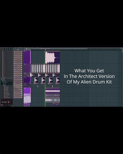 Alien Drum Kit (Architect Version) SOUND DEMO! Prod. Like an Alien