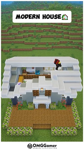 4.4K views · 41 reactions |  Ultimate Modern House Masterpiece for Minecraft Creators ✨ Build a breathtaking modern house with sleek architecture, massive windows, clean lines, and luxurious interiors! 隣 Perfect for players who love stylish design, open layouts, and high-end aesthetics in their world.  #MinecraftModernHouse #MinecraftUltimateBuild #CreativeBuilds #MinecraftArchitecture #MinecraftDesign #MinecraftAesthetic #MinecraftInspiration | OMGGamer | Facebook
