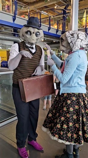 This Halloween (Friday 31st), we will have aliens in the museum. Come and meet The Roswells - friendly aliens who, after a very successful visit earlier this year, are visiting Thinktank again. Don't forget to snap a selfie with them! It's not every day you get to meet an alien. | Thinktank, Birmingham Science Museum | Facebook