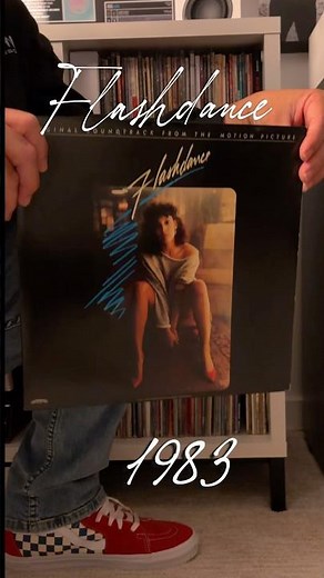 Flashdance soundtrack on vinyl. 1983 first pressing #vinyl #80s #vinylrecords