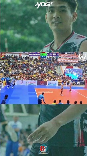 Rivan Lakukan Smash Kerasss