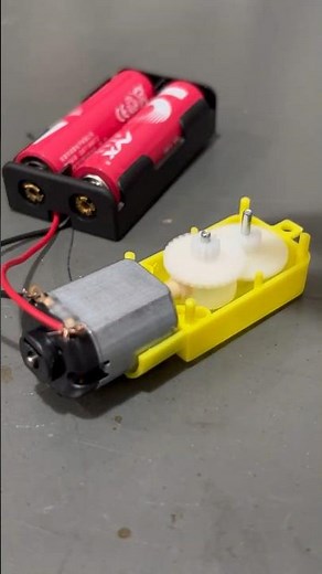 Open Dc Motor #tech #experiment #electronics