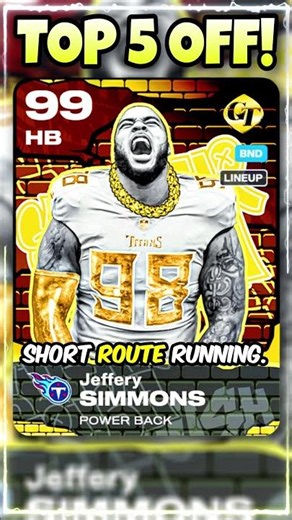 *new* TOP 5 BEST CARDS in MADDEN 26 Ultimate Team! ON OFFENSE! #madden26
