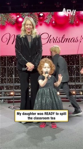 My daughter was READY to spill the classroom tea