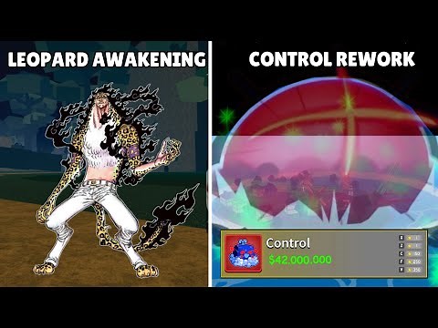 Blox Fruits Control Rework Leopard Awakening Update | UPDATE 25