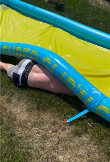 Slide Failure#fyp #foryou #funny | people falling off slides