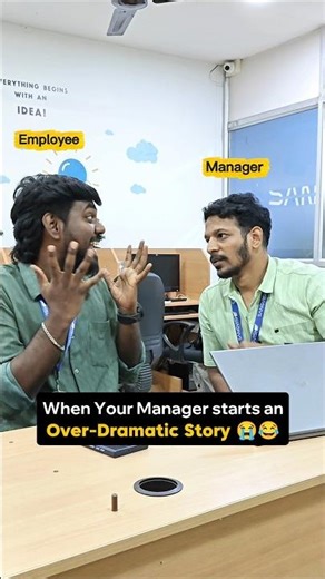 When BOSS Tells OVER-DRAMATIC Story 😂 Tamil Comedy Shorts