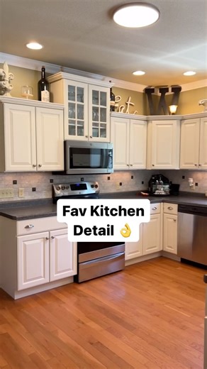21K views · 360 reactions | This took it to the NEXT level! If you’re doing a kitchen renovation, I 100% recommend taking your cabinets to the ceiling. It creates a sleek, high-end feel and gets rid of the dust collecting space on top  Let me know, would you do this in your kitchen? #kitchen #kitchendesign #kitchenupgrade #cabinetry #cabinets #kitchenrennovation #kitchenremodel #kitchencabinets | Randomdiyguy | Facebook