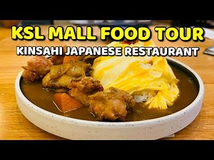 KSL Mall Food Tour | Dining at Kinsahi Japanese Restaurant JB