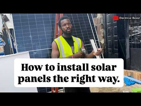 How I Connected 5×590W Solar Panels to a 4kVA Hybrid Inverter (Full Setup)
