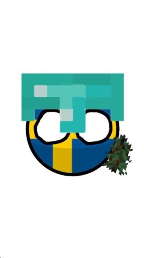 In Minecraft Java you can plant all kinds of fir trees #countryballs #humor #polandball #shorts