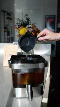 How to properly make cold brew AT HOME! (Easy!!!) ☕️ #barista ￼