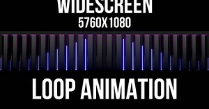 Abstract Neon Light Backgroud Loop Widescreen