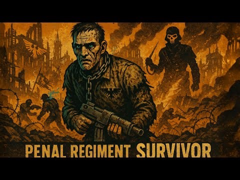 The Brutal Life of a Penal Regiment Survivor | Warhammer 40K Lore & Horror