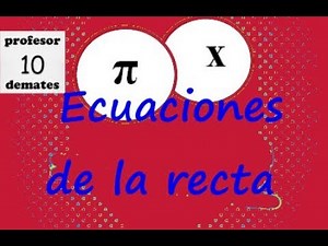 Equations of the line 01