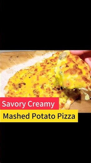 Savory Creamy Mashed Potato Pizza