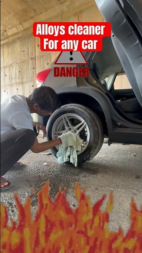 DIY Alloy wheel best cleaner in budget| WD 40 by 3M| #gurnamsangheravlogs