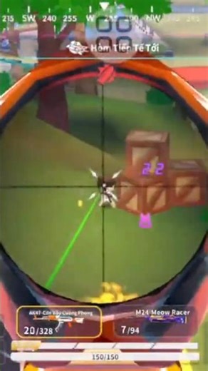 Mini Word Royale | Hạ Gục Kẻ Ngay Thùng Gỗ Bằng Súng AK47 🔫
