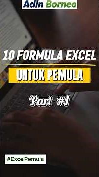 10 Rumus Excel yang Wajib Pemula Tahu! (Part 1) #tutorialexcel #exceltips #belajarexcel #shortsfeed