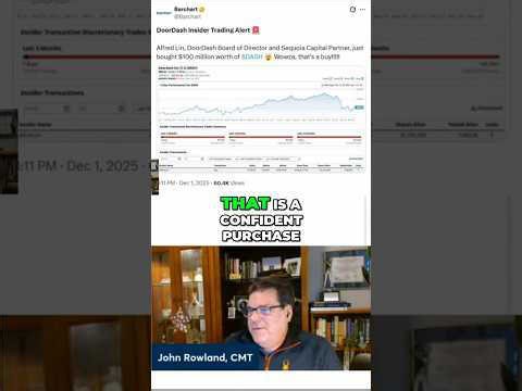 What's behind this massive $100 million insider buy on DASH stock? #stockstowatch #insidertrading