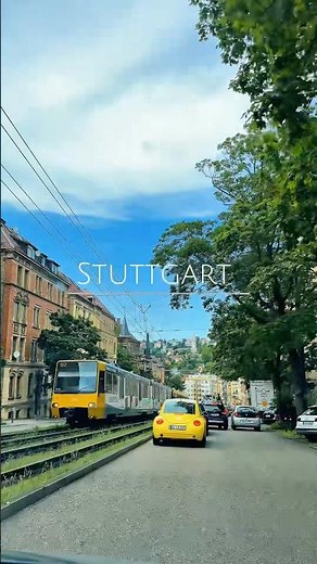 🚗🇩🇪 Ein kleiner Einblick in Stuttgart – einfach durch die Stadt fahren und den Moment genießen. ✨