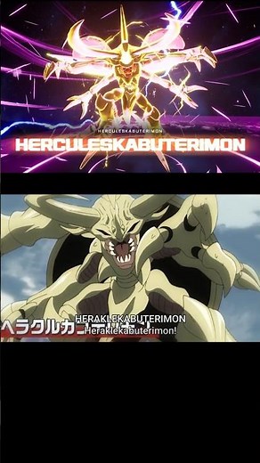 HerculesKabuterimon Evolution #digimon