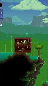 The turtle said 🗣️ Terraria jungle pylon beginner. Move in Dryad and Witch Doctor #terraria #tips