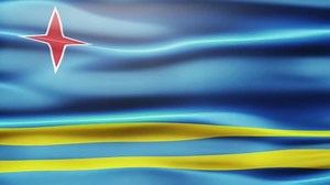 Animated flag of Aruba