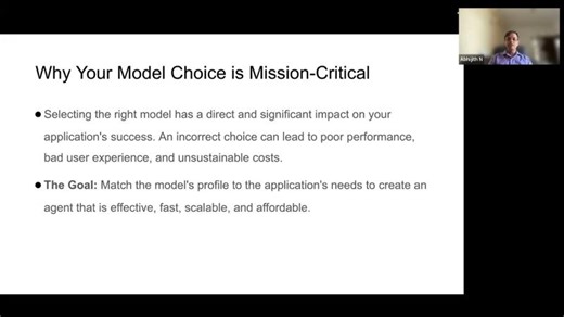 Choosing the right LLM for your Agentic AI Application | Atul Goel