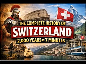 The Complete History of Switzerland | 2,000 Years in ~ 10 Minutes