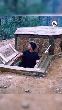 I Built a Secret Underground House in the Middle of the Forest