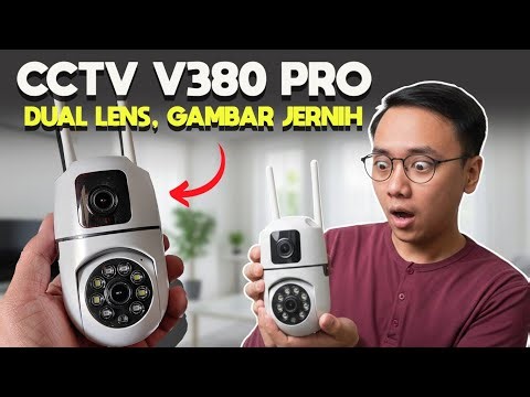 New Arrival! The V380 Pro Dual Lens CCTV Camera, Be Amazed by the Results!