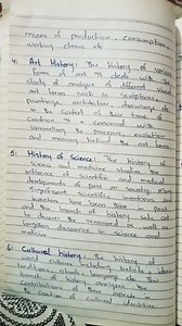 Branches of history.