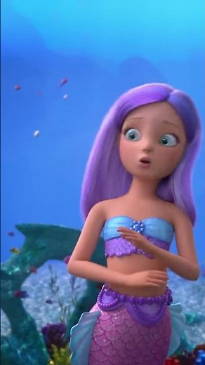 Transformasi Putri Duyung Ajaib! 🧜‍♀️🌪️ | Kekuatan Putri Duyung Barbie | Barbie #Shorts