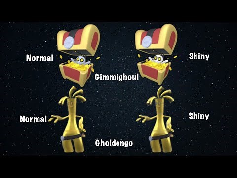 Shiny Gimmighoul to Gholdengo **Time Stamped**