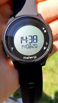 RELOJ CRONÓMETRO DE RUNNING ATW100 S NEGRO