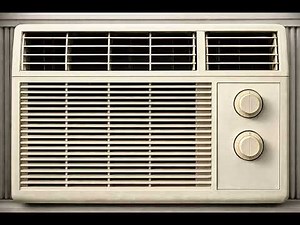 1 Hour Air Conditioner Sound | Real Window AC White Noise for Sleeping, Studying & Focus (No Music)