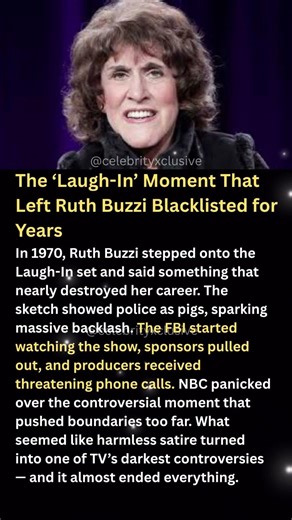 The ‘Laugh-In’ Moment That Left Ruth Buzzi Blacklisted for Years #shorts