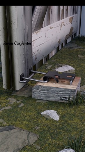 Wooden Gate Hook Lock System 🔥 | Step-by-Step Installation | #AwanCarpenter