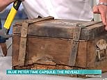 Blue Peter time capsule from 1981 is cracked open live on ITV's This Morning