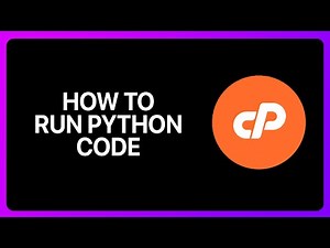 How To Run Python Code In cPanel Tutorial