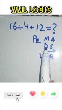 99% Fail This Simple Math Test#maths #pemdas #shorts #ytshorts