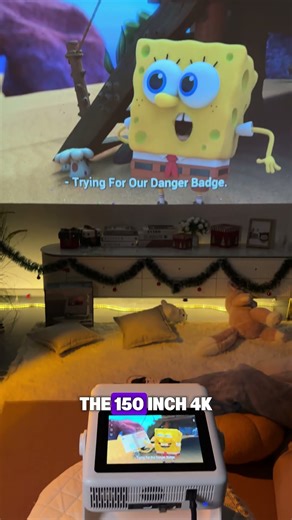 LED Touch Projector vs. Laser Touch Projector: Brightness & Durability Test #smartphone #techretro